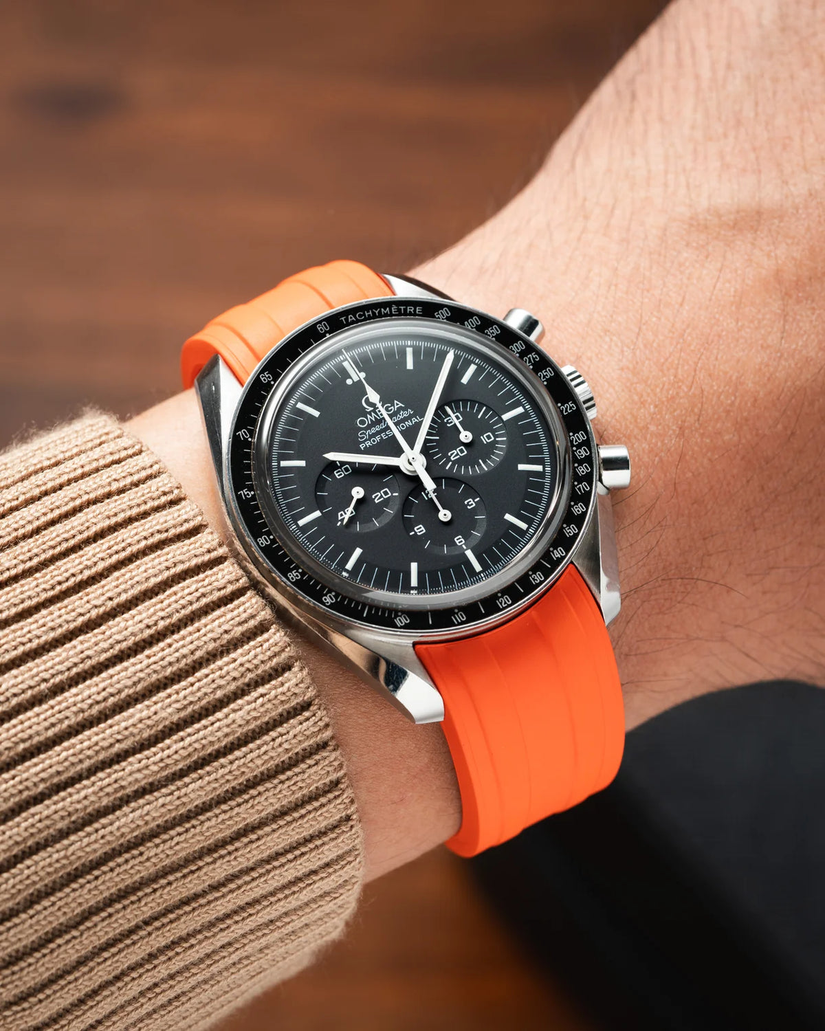 Delugs Omega Speedmaster & MoonSwatch CTS Kauçuk Kayış