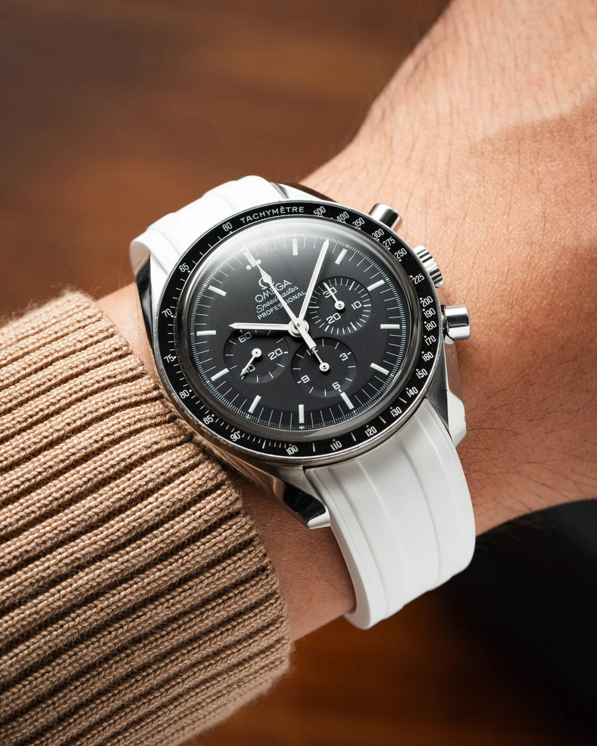 Delugs Omega Speedmaster & MoonSwatch CTS Kauçuk Kayış