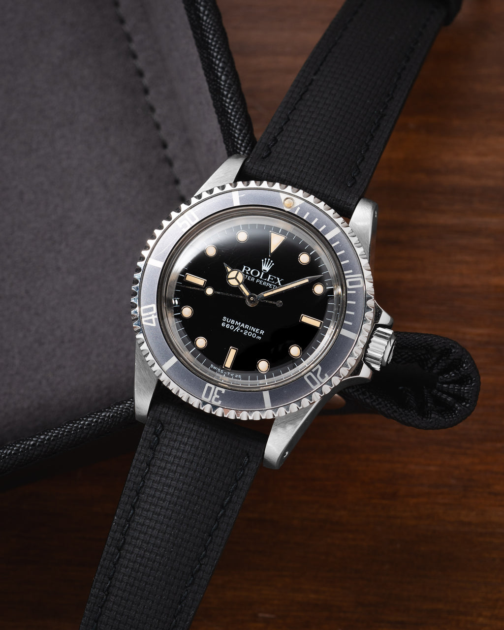Sailcloth Signature Strap Siyah