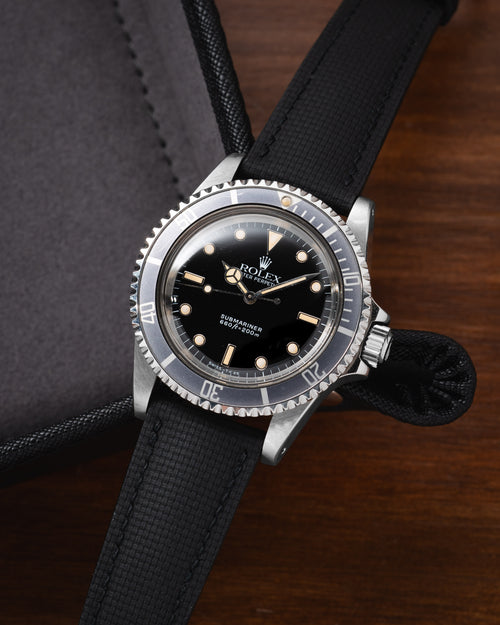 Sailcloth Signature Strap Siyah