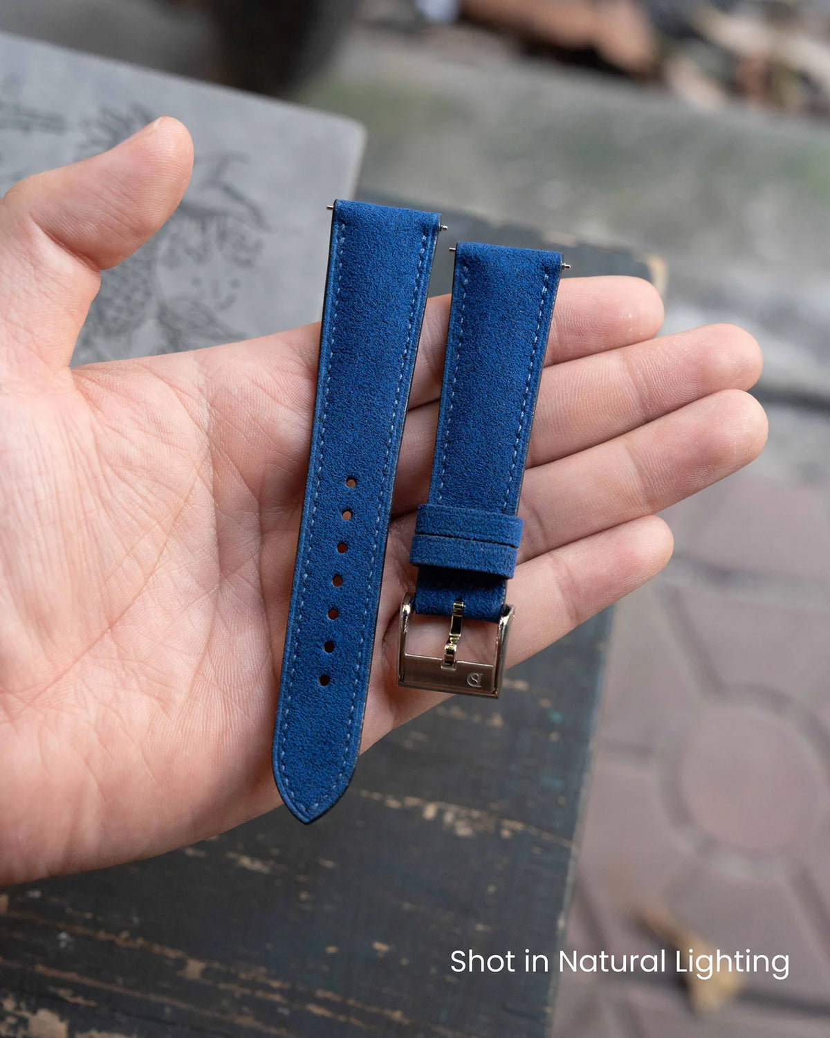 Delugs Alcantara Deri Kayış