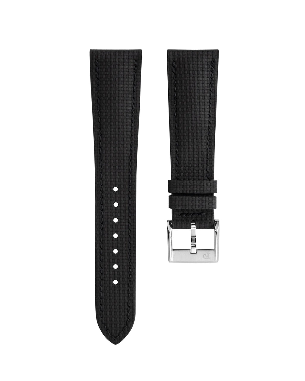 Sailcloth Signature Strap Siyah