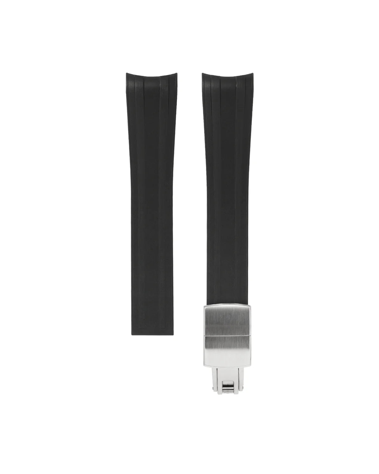 Tudor Black Bay 54 Uyumlu Rubber Strap Siyah