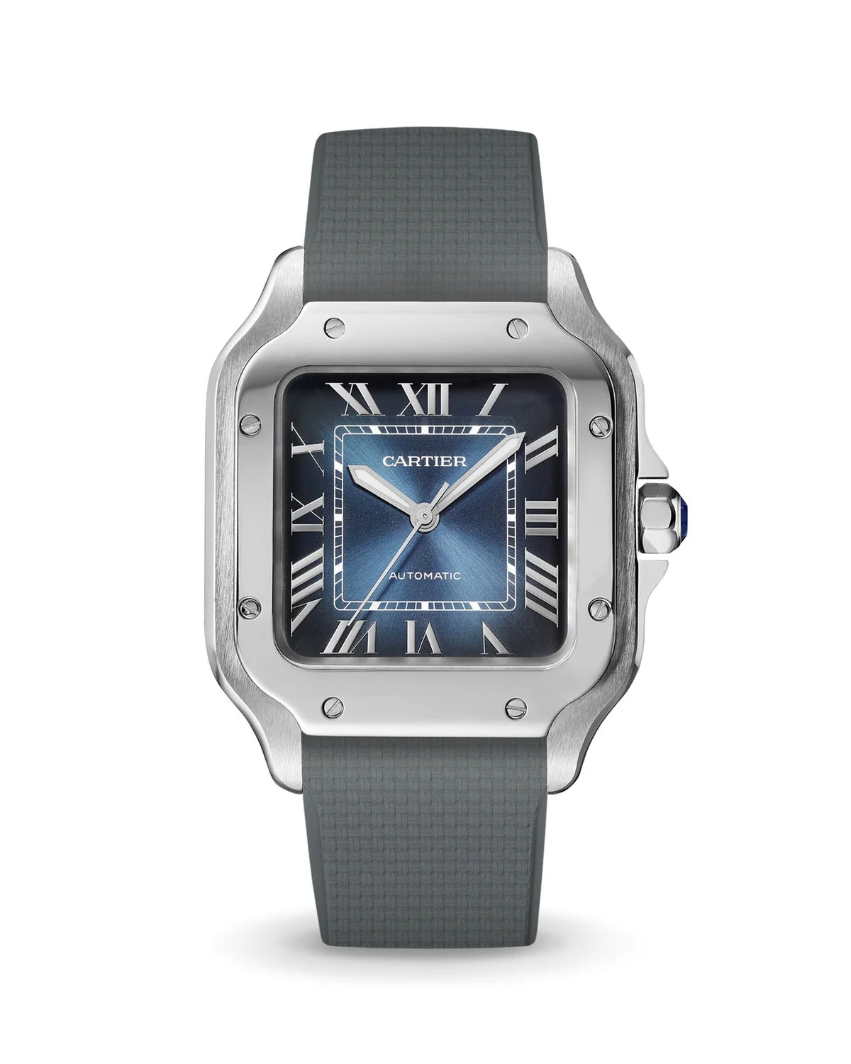 Delugs Cartier Santos Entegre Sailcloth Kayış