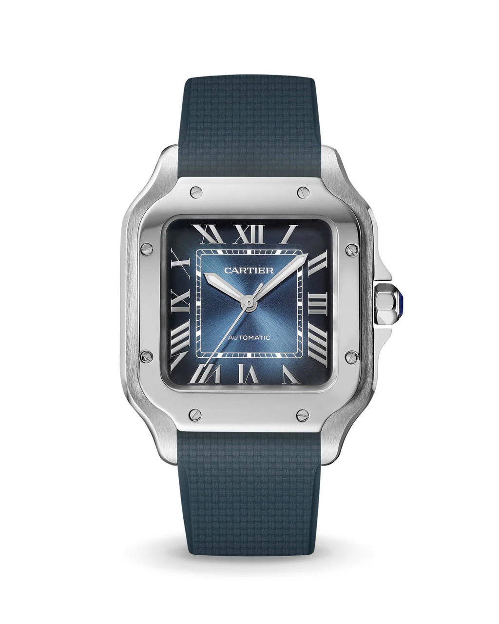 Sailcloth Rubber CTS Strap for Cartier Santos
