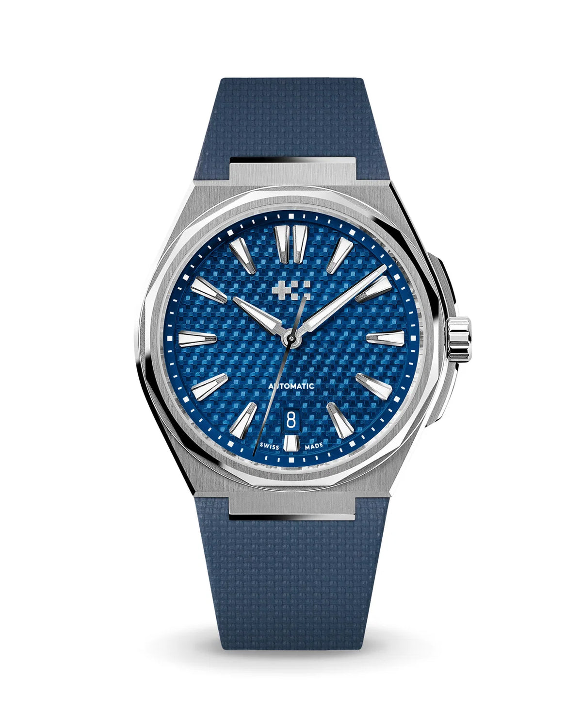 Delugs Christopher Ward The Twelve Entegre Sailcloth Kauçuk Kayış