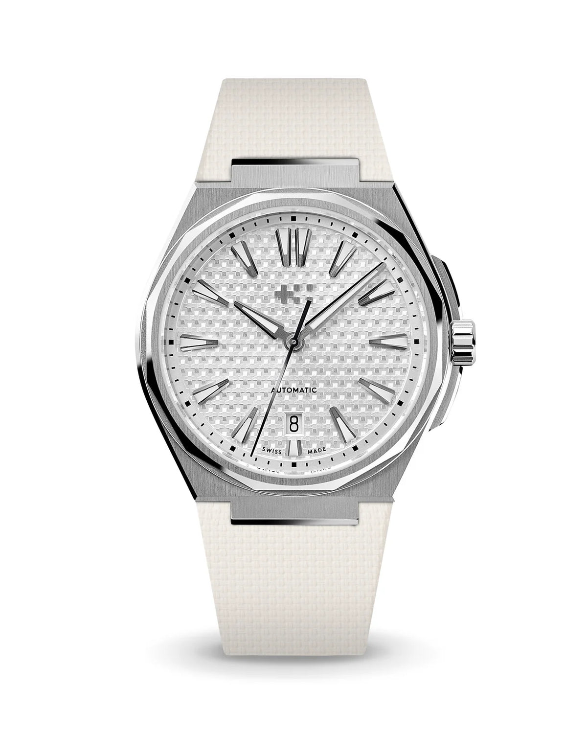 Delugs Christopher Ward The Twelve Entegre Sailcloth Kauçuk Kayış