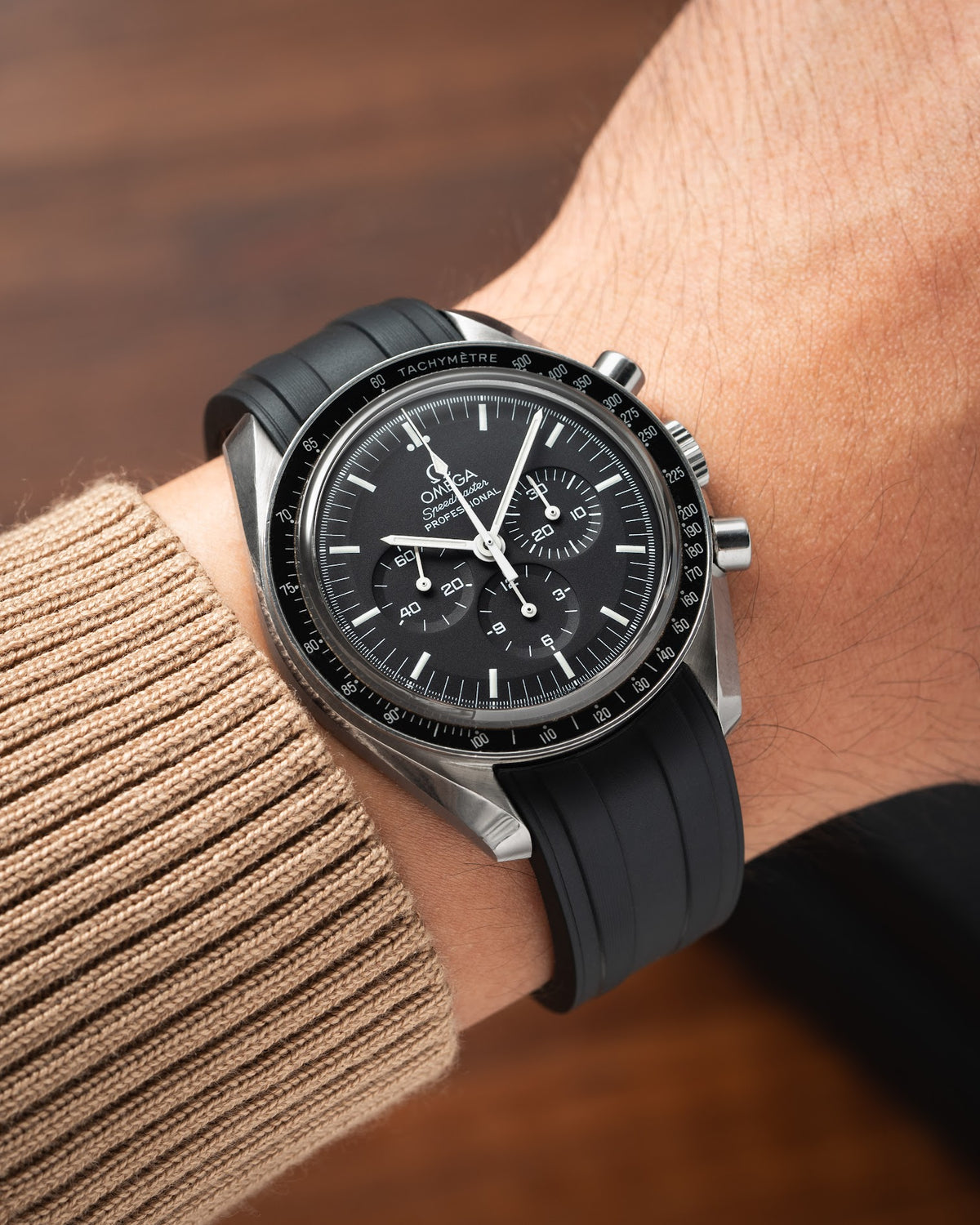 Delugs Omega Speedmaster & MoonSwatch CTS Kauçuk Kayış