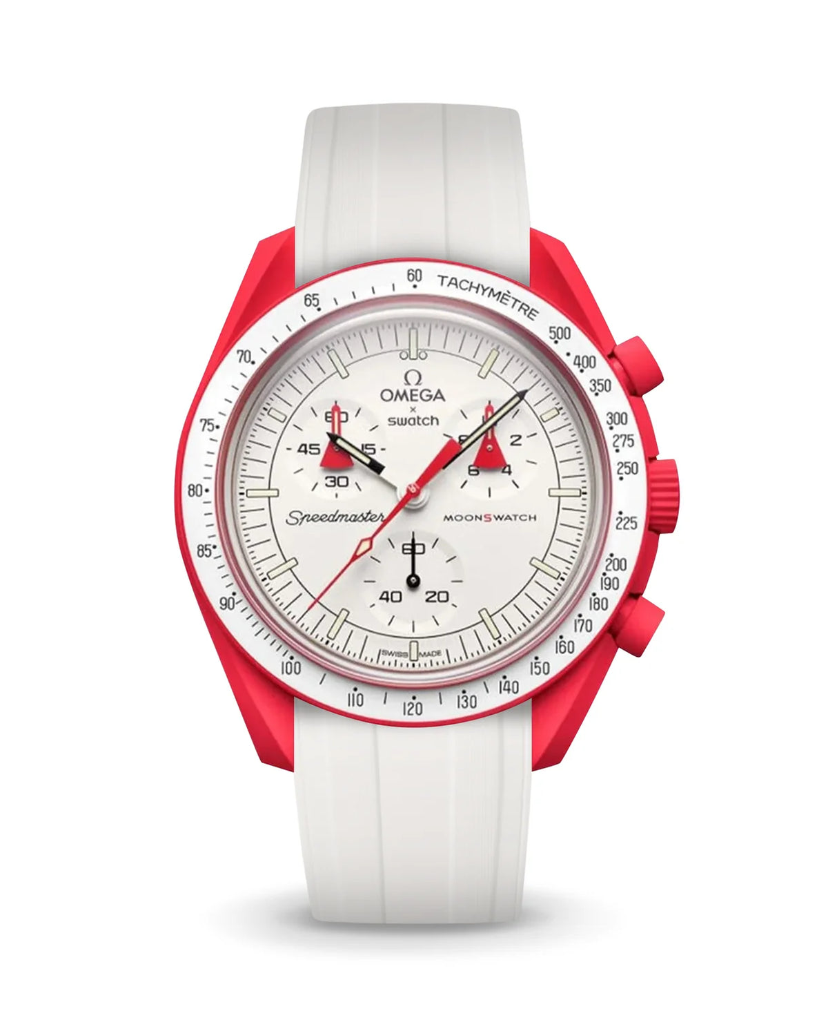 Delugs Omega Speedmaster & MoonSwatch CTS Kauçuk Kayış